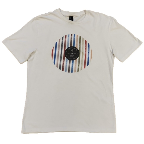 DISTRICT White Stapleton Records T-shirt - Picture 1 of 11